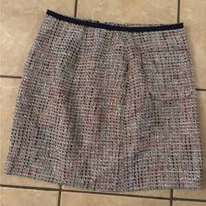 Elegant Tweed LOFT Skirt‎